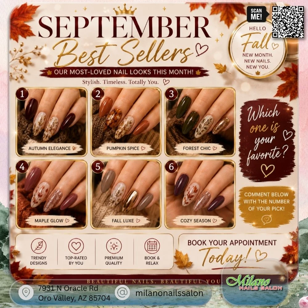 Milano Nails Salon Oro Valley, AZ 85704
